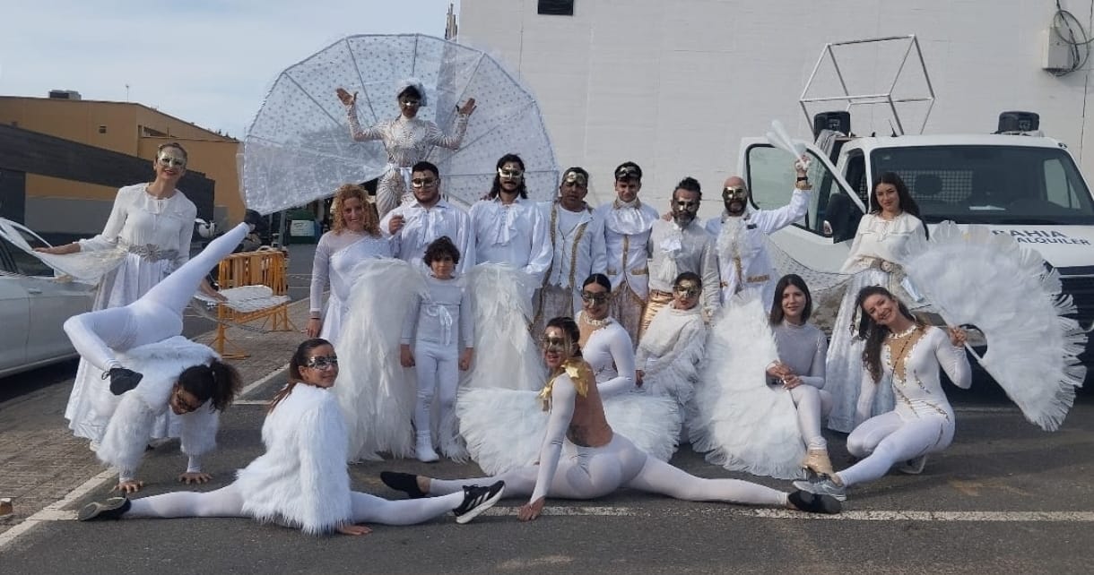 La divertida caravana de circo